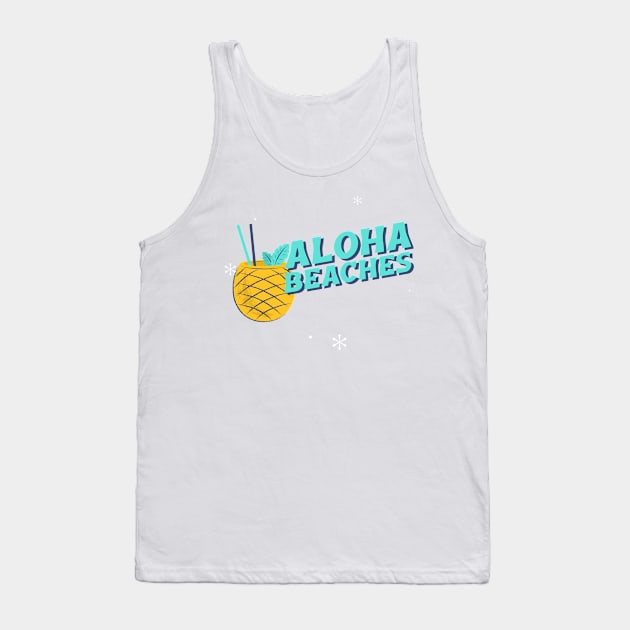 Aloha Beaches Pineapple Tank Top by Dash & Dolly